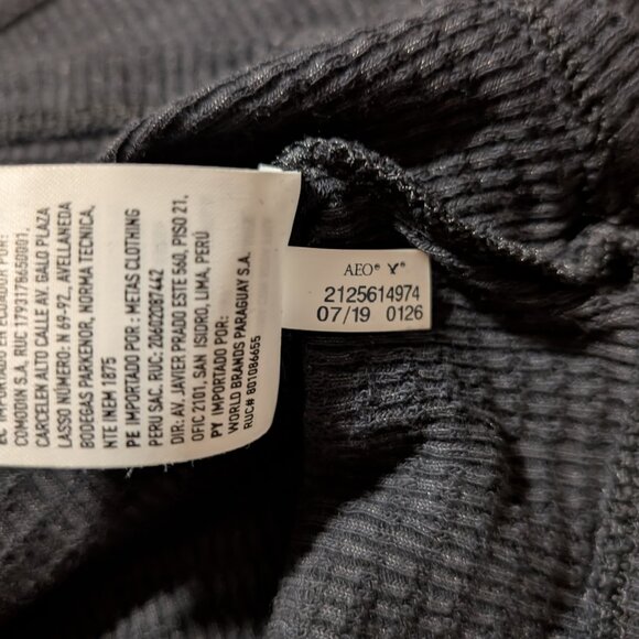 American Eagle corset tank top black size small - Picture 10 of 12